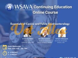 WSAVA announces "Essentials of Canine and Feline Gastroenterology" course.