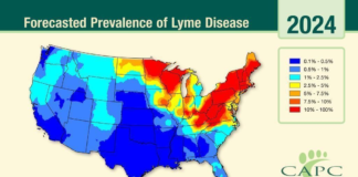 Companion Animal Parasite Counsel shares 2024 Pet Parasite Forecast